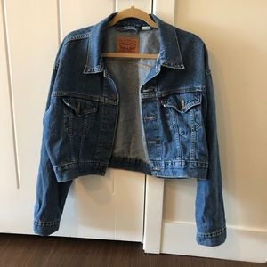 Levi’s Cropped Denim Jacket